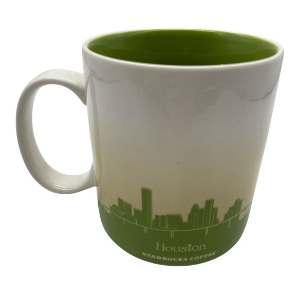 Starbucks Houston Global Icon Collectors Series coffee mug cup 2008 16fl oz - Picture 3 of 7